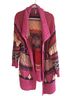 Free People Color Block Multi Color Jacket Size S - photo 1