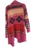 Free People Color Block Multi Color Jacket Size S - photo 2