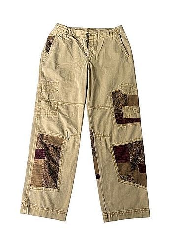Free People Vintage Patchwork Cargo Pants Cargo Pants (view 1)