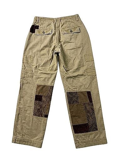 Free People Vintage Patchwork Cargo Pants Cargo Pants (view 2)