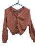 Moon & Madison 100% Polyester Pink Cardigan Size M - photo 1