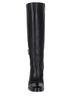 Cuadra 100% Leather Black Boots Size 6 1/2 - photo 1