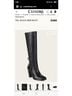 Cuadra 100% Leather Black Boots Size 6 1/2 - photo 3