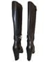 Cuadra 100% Leather Black Boots Size 6 1/2 - photo 2