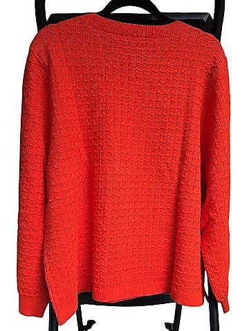 Talbots Pointelle Crewneck Pullover Sweater Pullover Sweater (view 2)