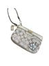 Coach Print Multi Color Gold Silver Leather Clutch One size - photo 1