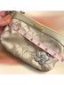 Coach Print Multi Color Gold Silver Leather Clutch One size - photo 3