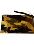 Michael Kors 100% Leather Camo Brown Black Leather Clutch One size - photo 2