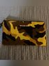 Michael Kors 100% Leather Camo Brown Black Leather Clutch One size - photo 4