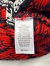 J.Jill Fair Isle Floral Black Red White Wool Cardigan Size M - photo 5