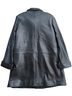 Tibor Leathers 100% Leather Solid Black Leather Jacket Size L - photo 2