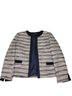 Kasper Stripes Multi Color Jacket Size 12 - photo 1