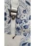 Patricia Nash 100% Leather Floral Blue White Leather Tote One size - photo 3