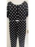 Corey Lynn Calter 100% Polyester Polka Dots Black Multi Color Jumpsuit Size S - photo 7
