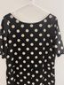 Corey Lynn Calter 100% Polyester Polka Dots Black Multi Color Jumpsuit Size S - photo 4