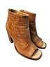 BED|STU 100% Leather Solid Tan Ankle Boots Size 7 - photo 1