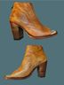 BED|STU 100% Leather Solid Tan Ankle Boots Size 7 - photo 6