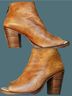 BED|STU 100% Leather Solid Tan Ankle Boots Size 7 - photo 13