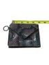 Aimee Kestenberg 100% Leather Snake Print Black Pink Teal Wallet One size - photo 1