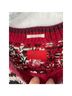 Mother Leopard Print Red Black White Pullover Sweater Size XS - photo 3