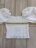Maeve 100% Cotton White 3/4 Sleeve Blouse Size XL - photo 9
