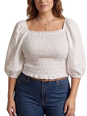 Maeve 3/4 Sleeve Blouse (view 1)