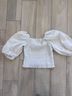 Maeve 100% Cotton White 3/4 Sleeve Blouse Size XL - photo 10