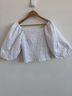 Maeve 100% Cotton White 3/4 Sleeve Blouse Size XL - photo 5