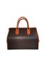 Bally Black Orange Leather Satchel One size - photo 2