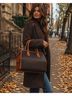 Bally Black Orange Leather Satchel One size - photo 14