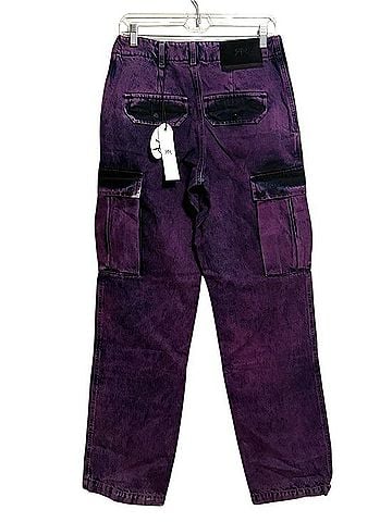 RTA Road To Awe cargo denim Jeans (view 2)