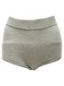 Sandro 100% Wool Gray Sandro Knit Mini Shorts in Grey Wool Size 4 - photo 1
