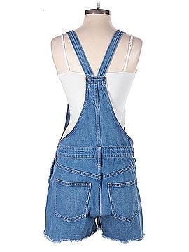 Madewell Madewell Adirondack Short Overalls in Denville Wash (view 2)