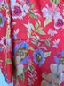 Johnny Was 100% Cupramonium 70% Cotton 30% Silk Floral Red Pink Blazer Size L - photo 6