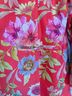 Johnny Was 100% Cupramonium 70% Cotton 30% Silk Floral Red Pink Blazer Size L - photo 7