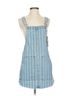 Pull&Bear 100% Cotton Blue Pull&amp;Bear Casual Dress Size S - photo 1