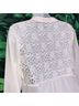 The Limited Solid Floral White Long Sleeve T-Shirt Size M - photo 8