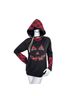 Boutique 9 Plaid Black Red Pullover Hoodie Size XL - photo 3