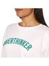 Wildfox 100% Cotton Graphic Solid White Green Pullover Sweater Size XS - photo 9
