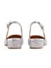 J.Crew Factory Store 100% Polyurethane 100% Leather 100% Leather Silver Flats Size 7 1/2 - photo 2