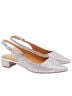 J.Crew Factory Store 100% Polyurethane 100% Leather 100% Leather Silver Flats Size 7 1/2 - photo 1