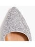 J.Crew Factory Store 100% Polyurethane 100% Leather 100% Leather Silver Flats Size 7 1/2 - photo 4