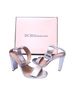 BCBGeneration 100% Faux Leather Gray Sandals Size 6 - photo 2