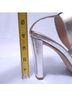 BCBGeneration 100% Faux Leather Gray Sandals Size 6 - photo 8
