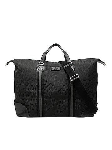 Gucci XL GG Nylon Web Duffle Bag (view 1)