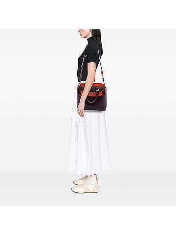 Burberry Small Bicolor Leather Marais Belt Bag (view 2)