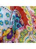 Soft Surroundings 100% Polyester Paisley Red Yellow Green Button-Down Shirt Size M - photo 5