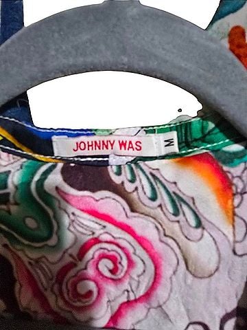 Johnny Was 3/4 Sleeve Button-Down Shirt (view 2)