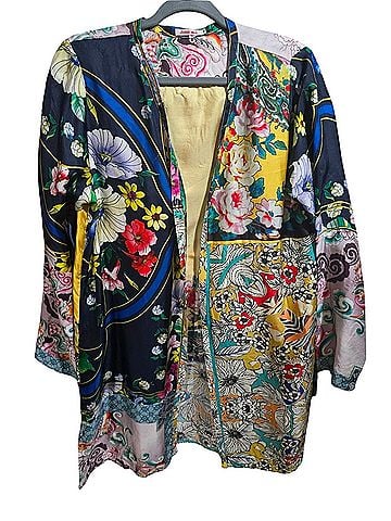 Johnny Was 3/4 Sleeve Button-Down Shirt (view 1)