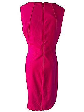 Ivanka Trump Fuchsia Sheath Dress With Gold Chain Accent Cocktail Dress (view 2)